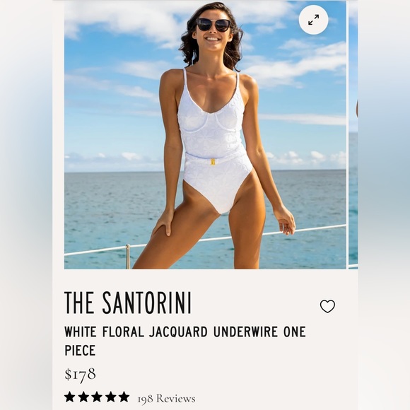 Kenny Flowers Santorini One Piece Swim suit - Picture 1 of 7